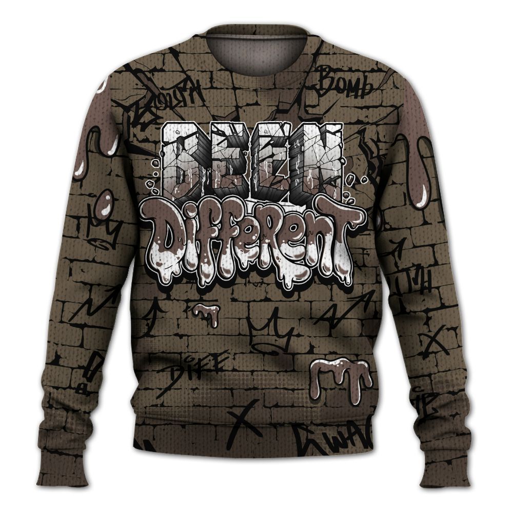 Sweater To Match AMM Dark Mocha 4s - Been Different Graphic