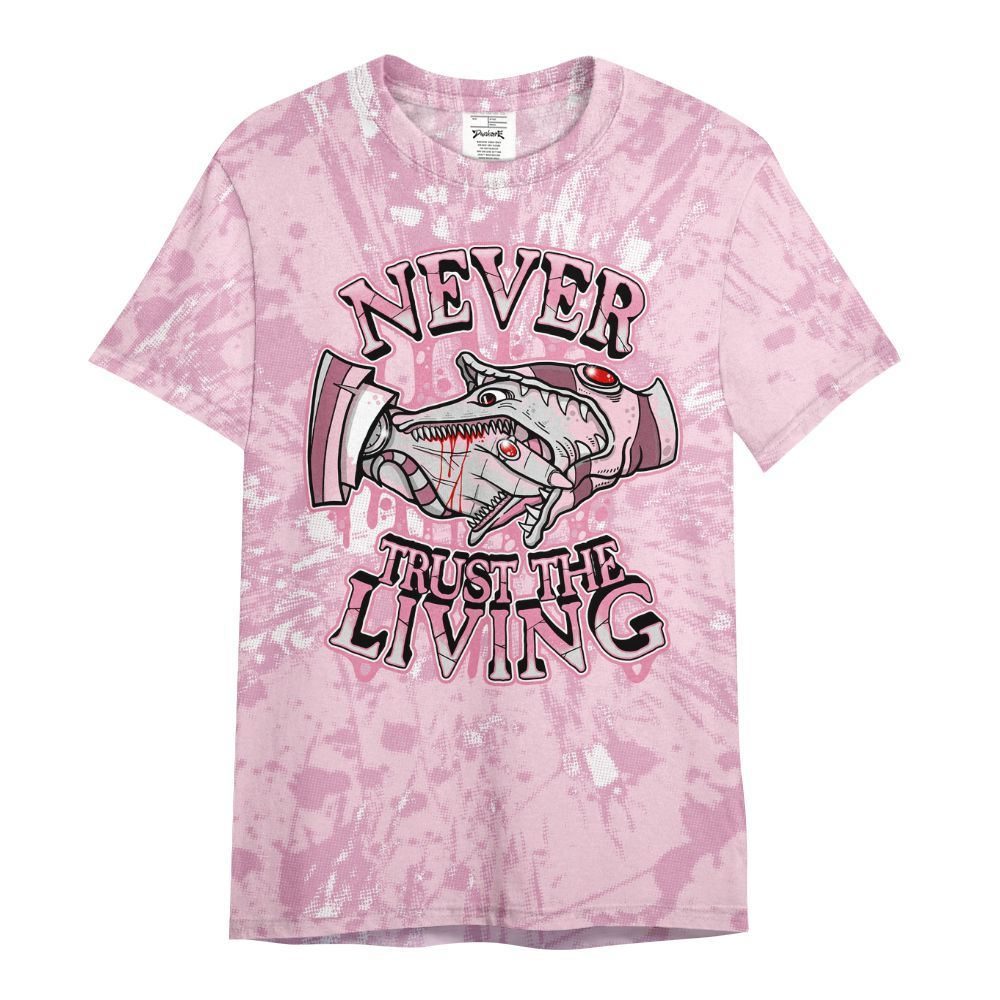 Shirt To Match Orchid 4s - Never Trusting Living Graphic Halloween All Over Print