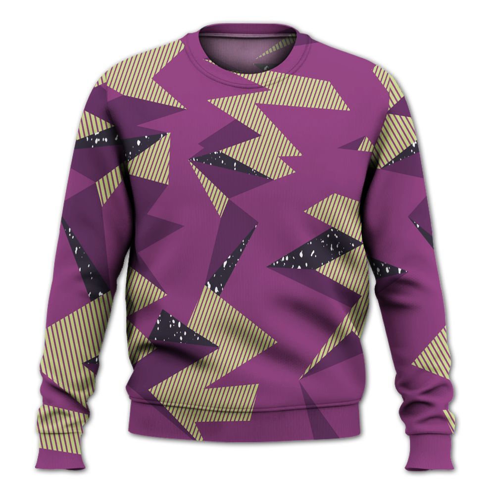 Sweatshirt To Match Ja 2 Staregazer - Geometric Camouflage Pattern All Over Print