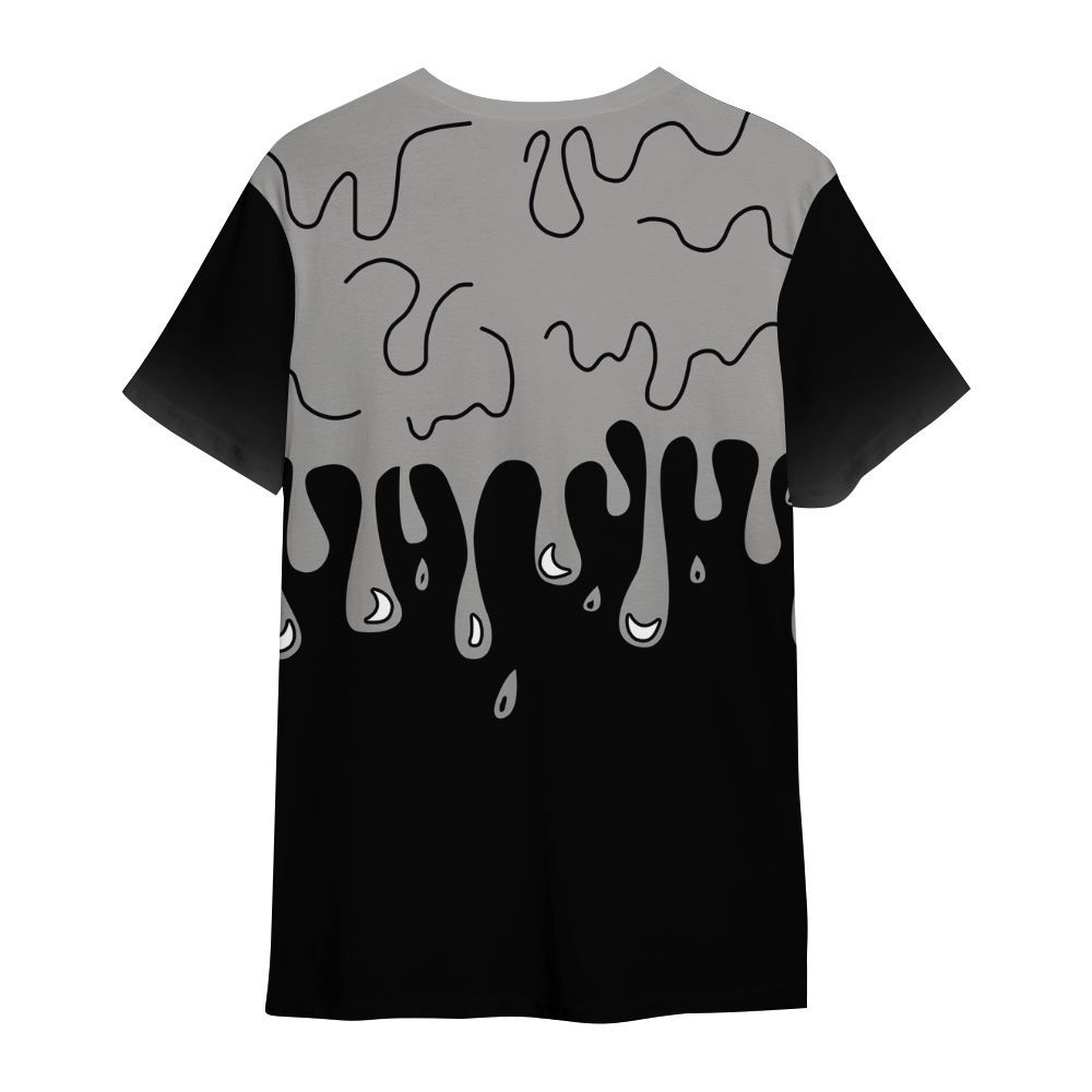 Shirt To Match OG Steel Grey 10s - Trust No One Drip All Over Print