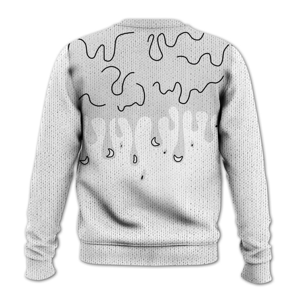 Knitted Sweater To Match Kobe 9 EM Protro Halo - Snake Trust No One Drip