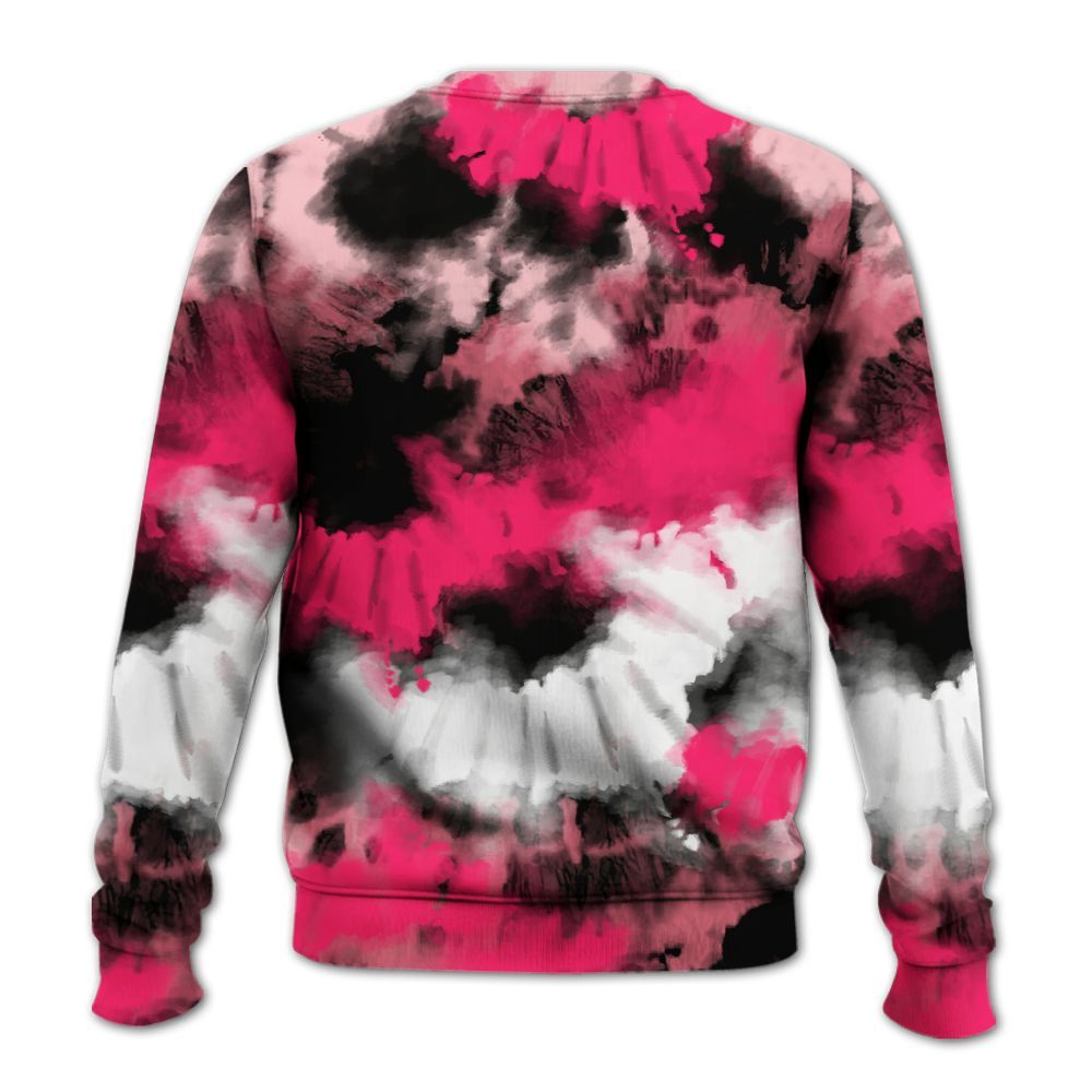 Sweatshirt To Match A'One Hyper Pink Shirt, Tie Dye FK Around Find Out All Over Print