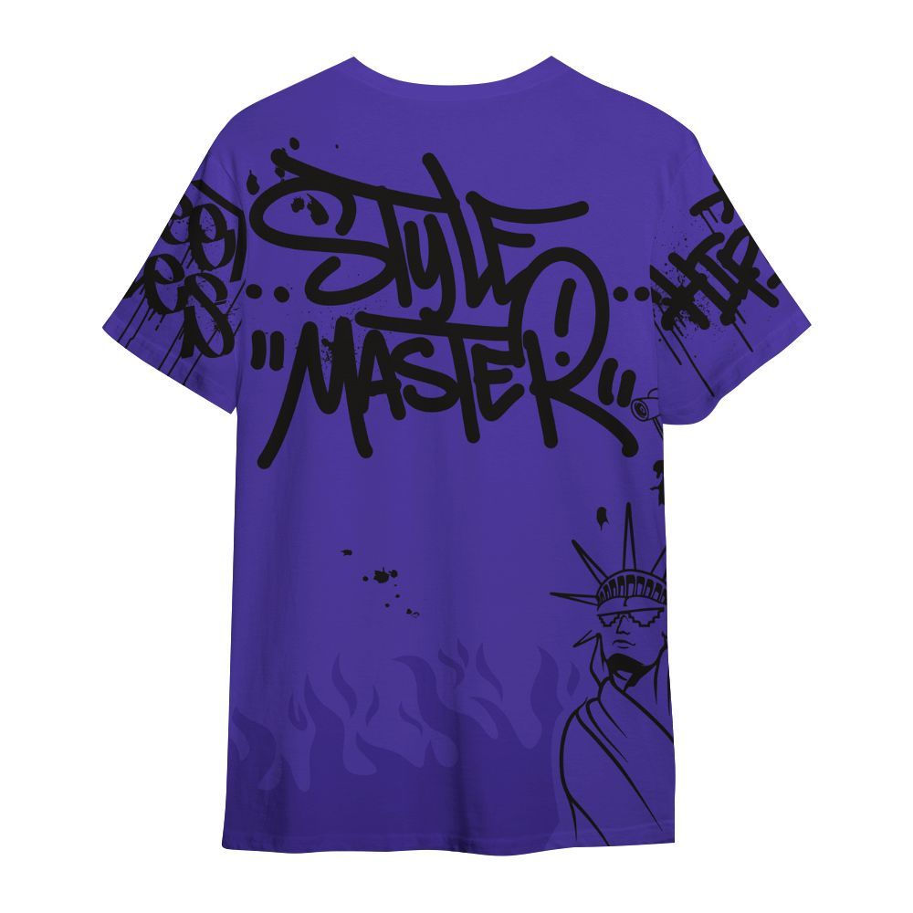 Shirt To Match Field Purple 12s - Graphic Fck Around Find Out All Over Print