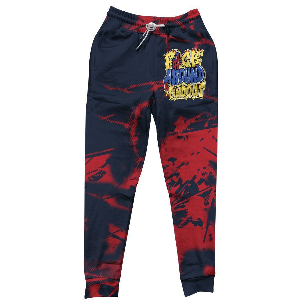 Sweatpant To Match Dunk Low COJP What The 2024 - F Around Find Out Graphic Profound All Over Print