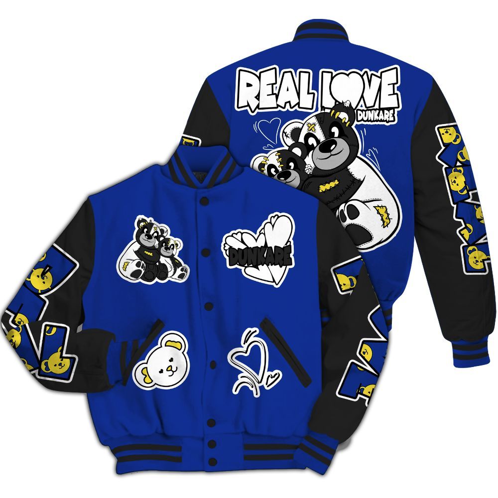 Varsity Jacket To Match Laney 14s - Sincere Fondness Bear All Over Print