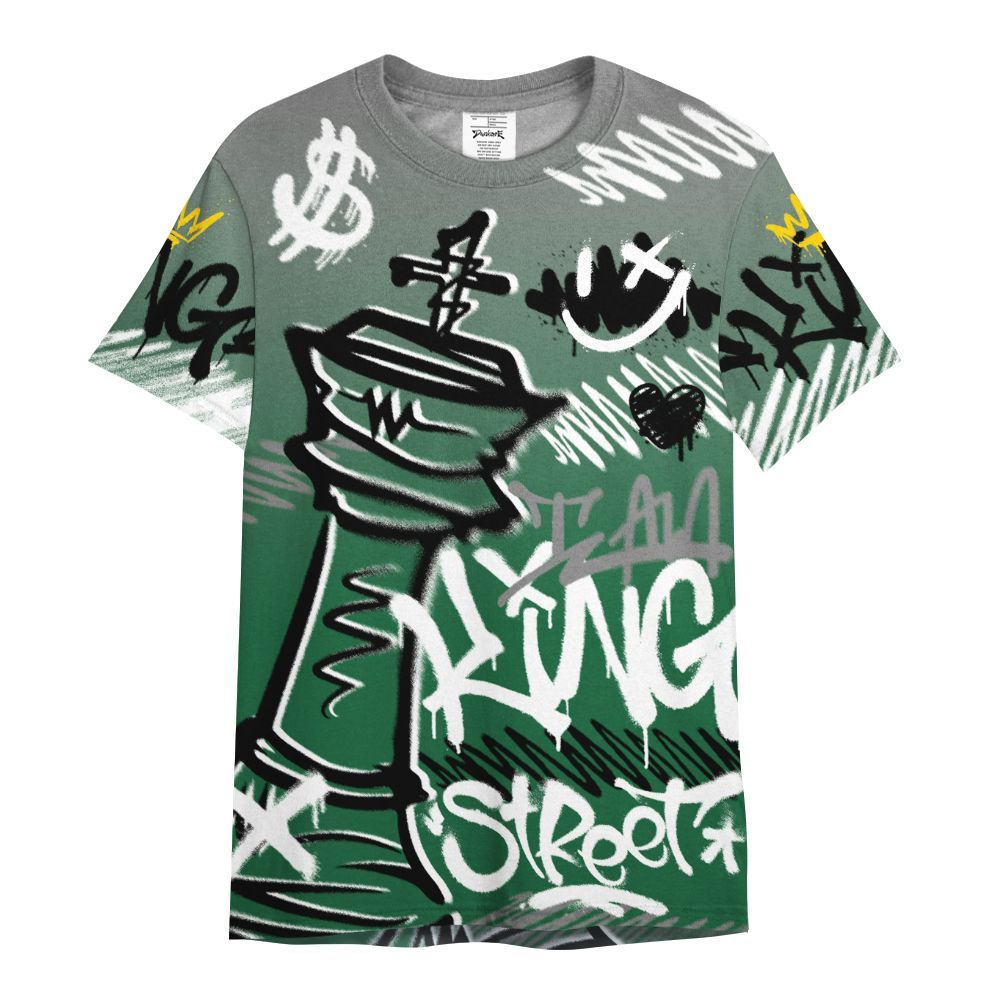 Shirt To Match High Gorge Green 1s - Street King Chess Streetwear All Over Print