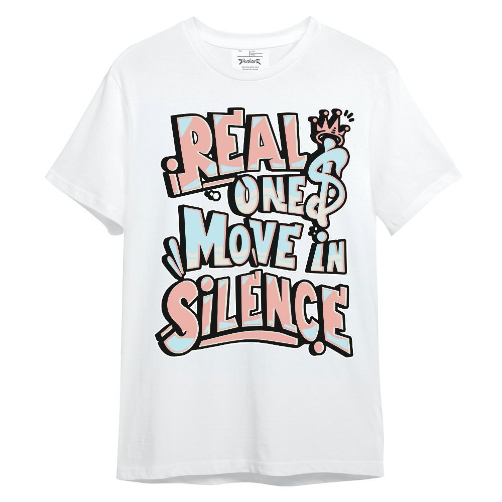 Shirt To Match Dunk Low Glacier Arctic - Ones Move In Silence Graphic Unisex Shirt