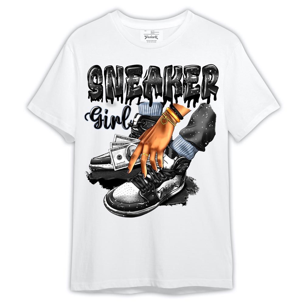 Shirt To Match Shirt Streetwear SNEAKER Girl Money Drip, Reverse Oreo 6s T-- To Match Sneaker Reverse Oreo 6s Graphic Tee NCT
