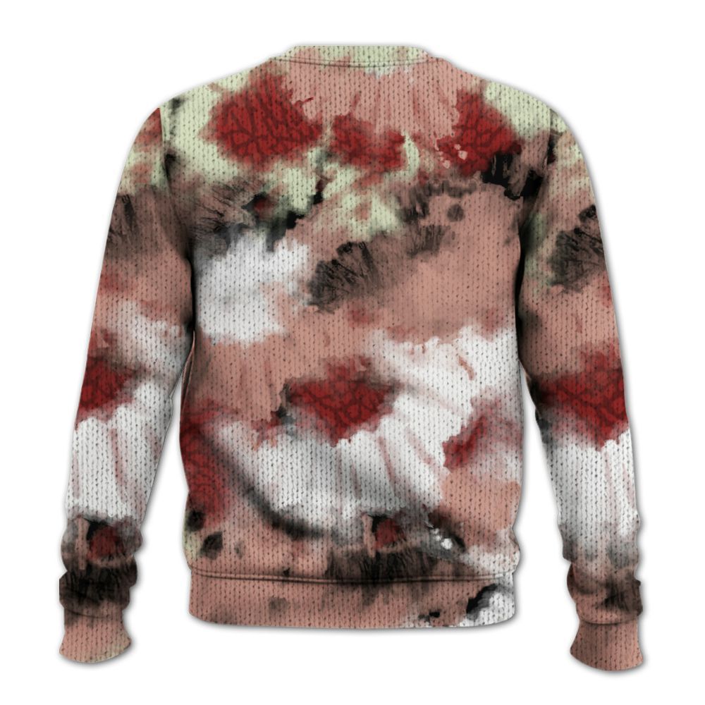 Knitted Sweater To Match Valentines Day 3s - Tie Dye FK Around Find Out