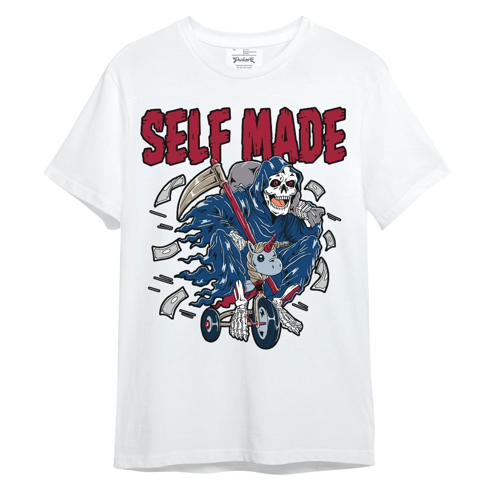 Shirt To Match Rare Air 4s - Self Make Skeleton Unisex Shirt