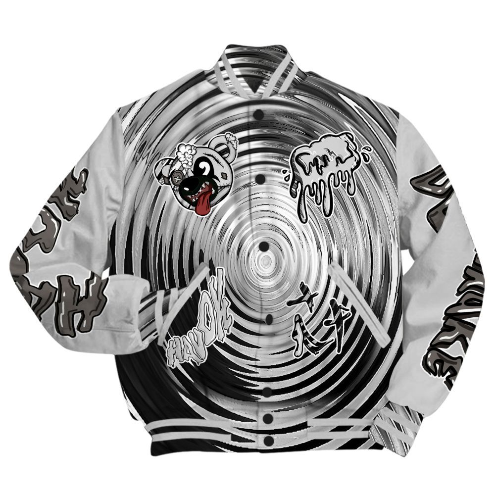 Varsity Jacket To Match Air Foamposite Cat Eye - Havok Bear All Over Print
