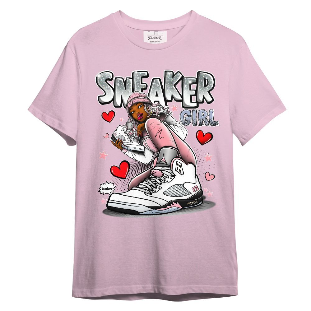 Shirt To Match Retro 35th Anniversary 5s - Sneaker Girl With Shoes Graphic