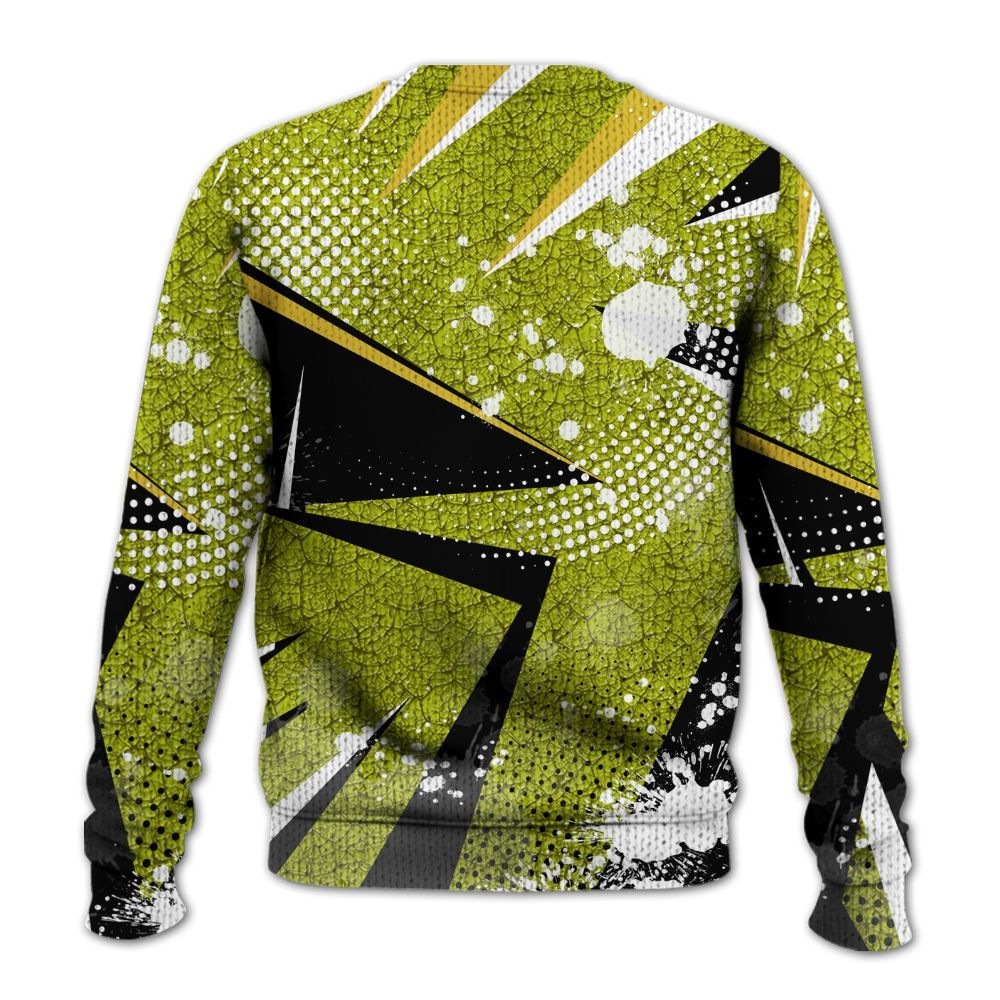 Knitted Sweater To Match Dunk Low QS Halloween Skull - Poly Trust No One Dripping