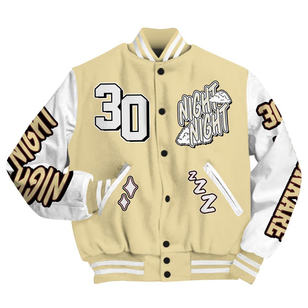 Varsity Jacket To Match Women Phantom 12s - Seeya Skeleton All Over Print