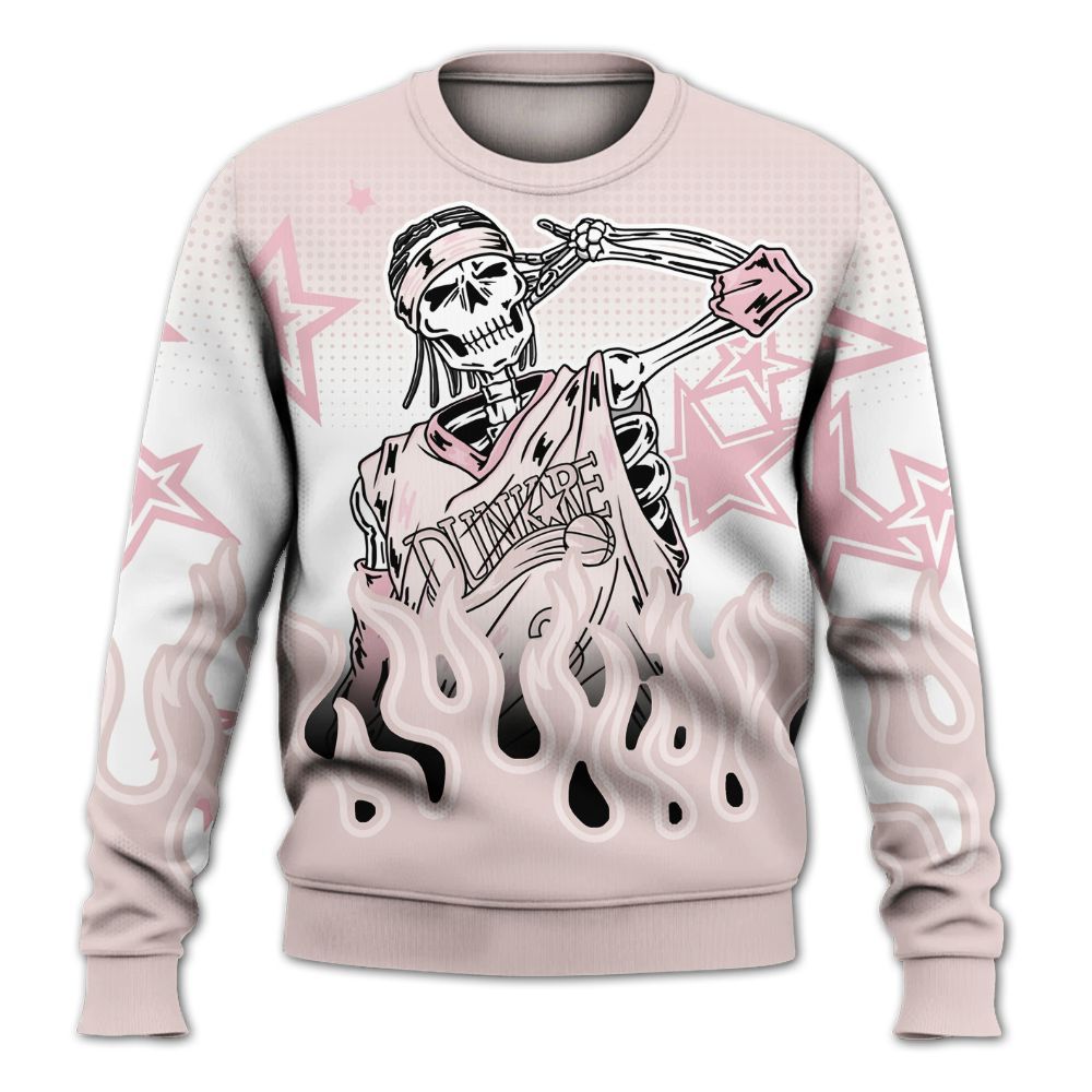 Sweatshirt To Match Dunk Low KD 17 Aunt Pearl - Allen Answer Unique Fire Custom Name All Over Print