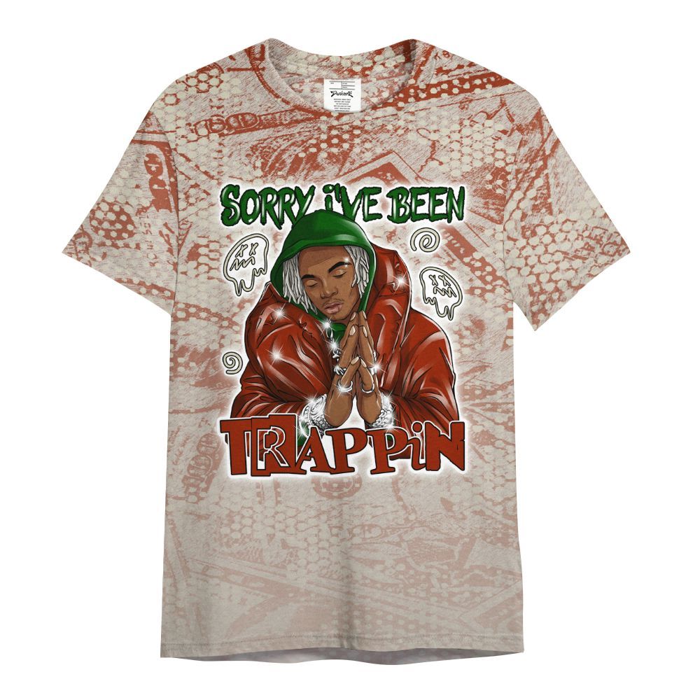 Shirt To Match El Grito 5s - Trappin' Banknote All Over Print
