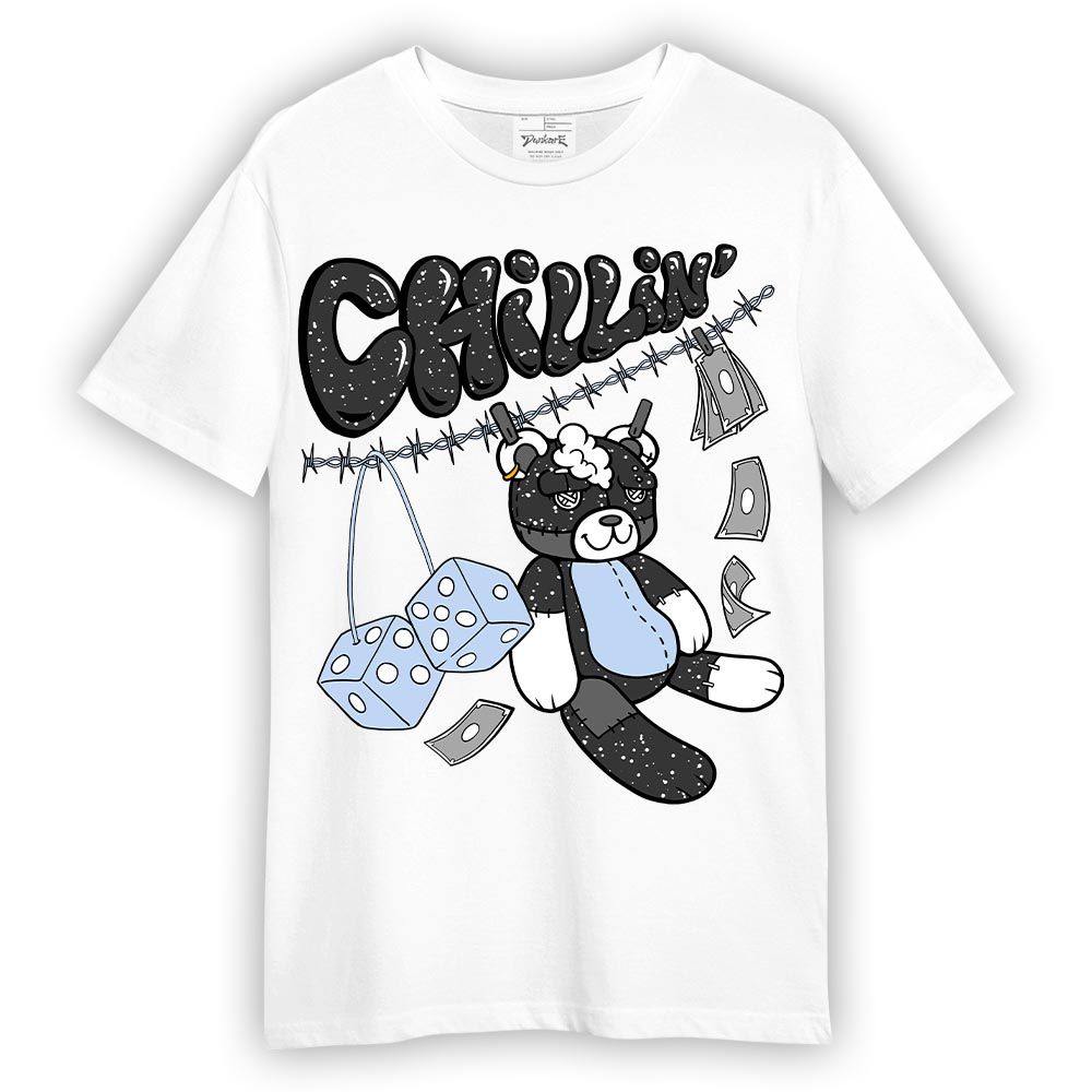 Shirt To Match Reverse Black White 6s - Chillin Hugz Version 2 Shirt Unisex