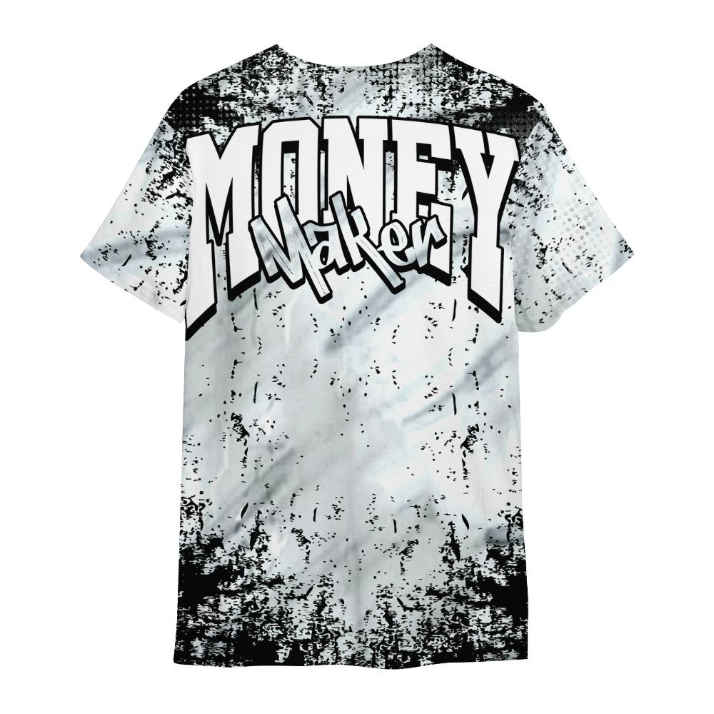 Shirt To Match Air Foamposite Jin Kazama - Move In Silence Money Street Retro All Over Print