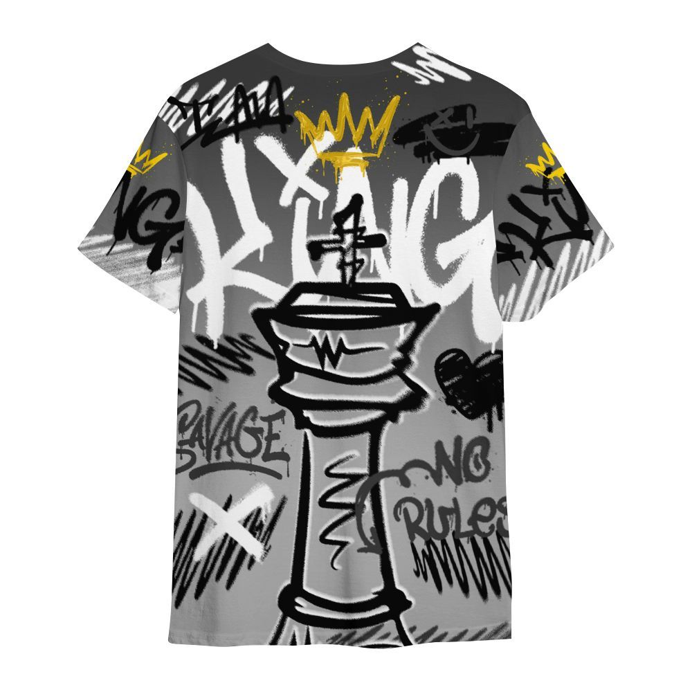 Shirt To Match NOCTA Black 2s - Street King Chess Streetwear All Over Print