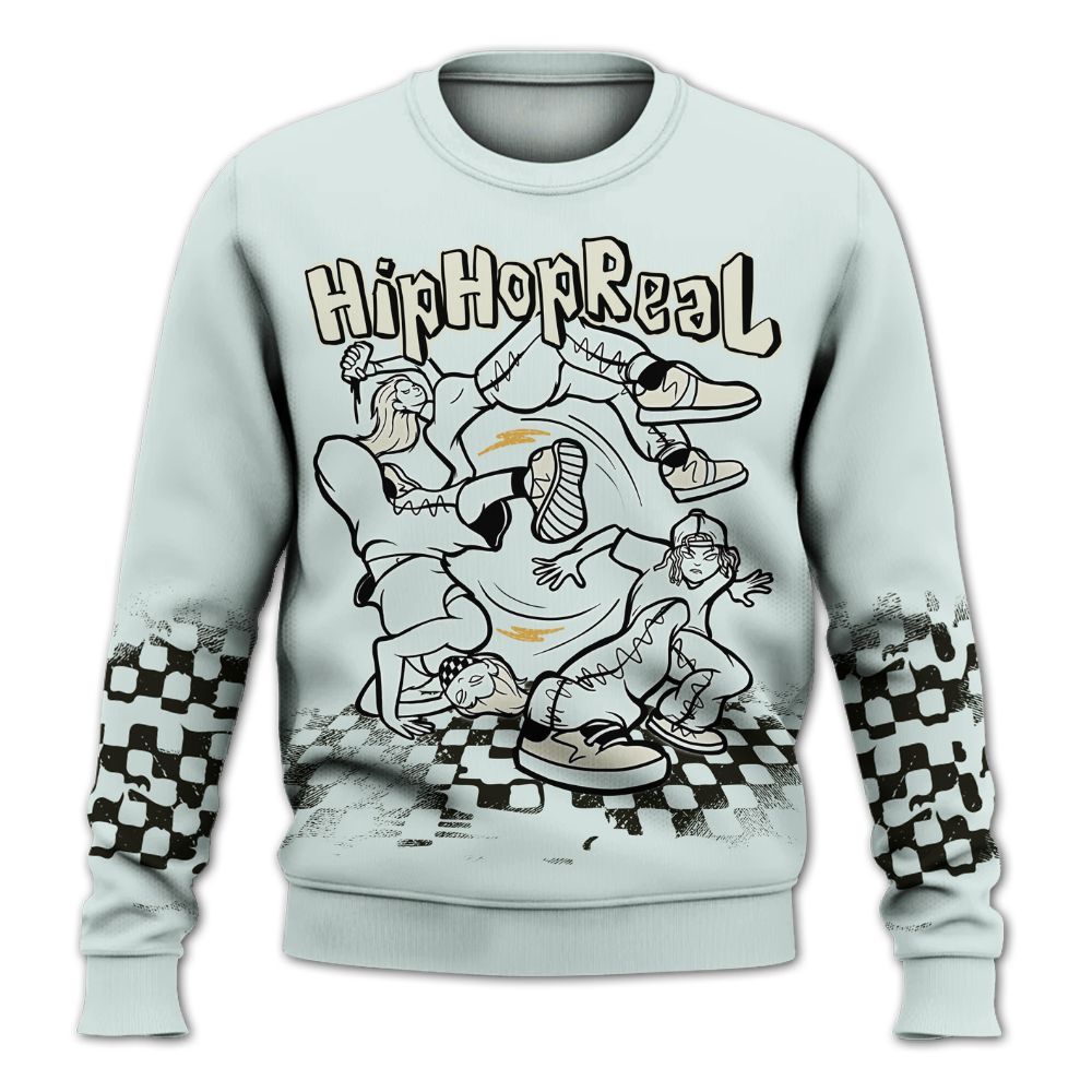 Sweatshirt To Match Pure Platinum 4s - Feel Life Street Style All Over Print