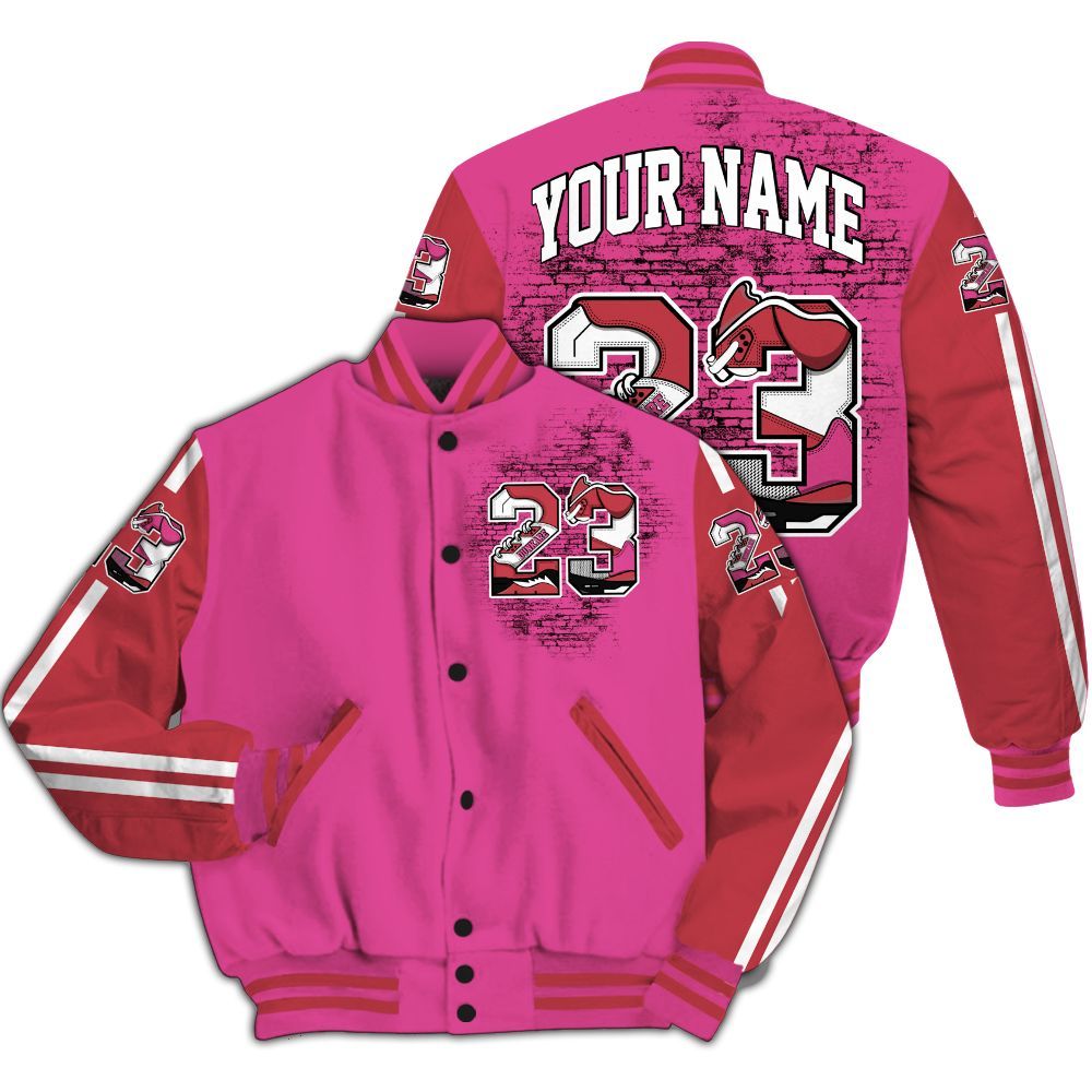 Varsity Jacket To Match KD 4 Aunt Pearl - Custom Name Number 23 5s All Over Print
