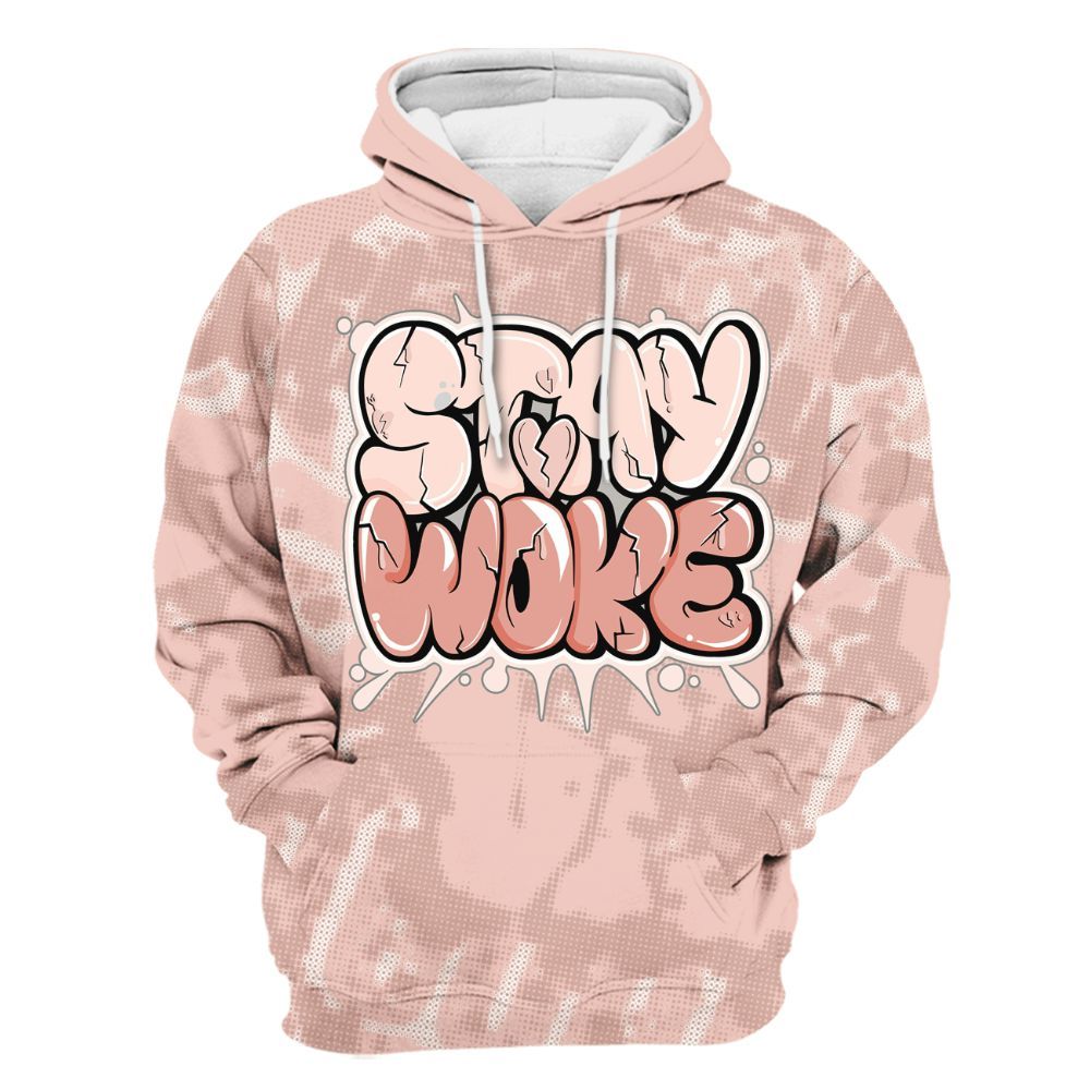 Hoodie To Match Low Legend Pink 11s - Stay And Woken Street All Over Print