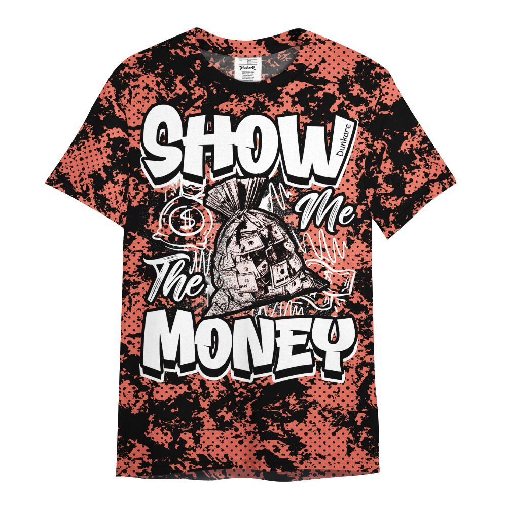 Shirt To Match Low OG PSG 1s - Show Me The Money Retro All Over Print