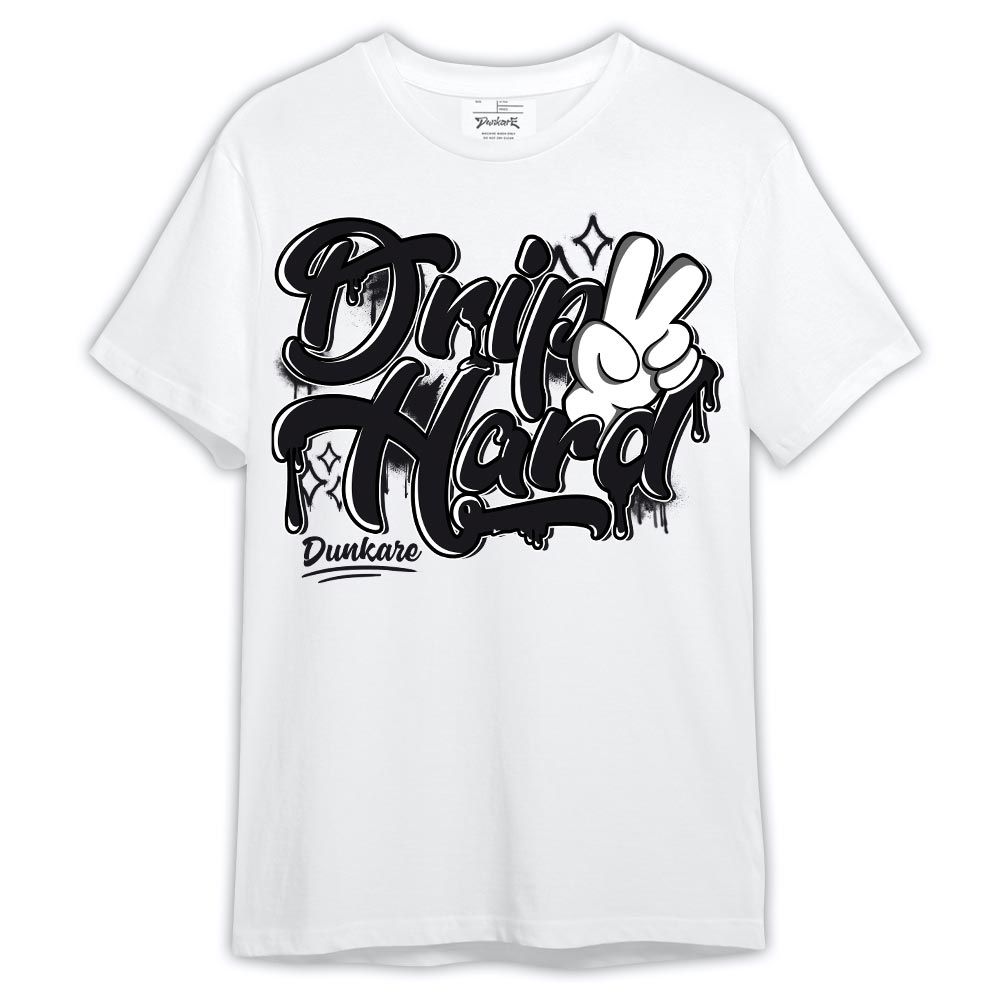 Shirt To Match White Thunder 4s - Drip 2 Hard Shirt Outfit