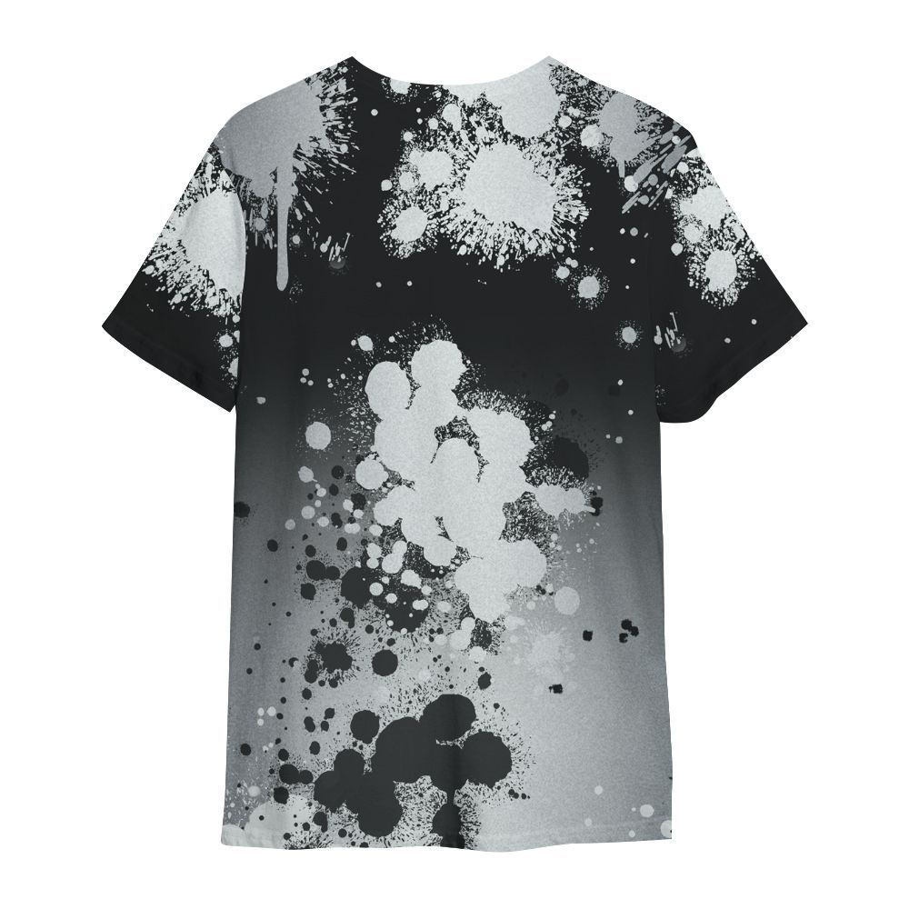 Shirt To Match Cap And Gown 6s - God Blessed Ink Drip All Over Print