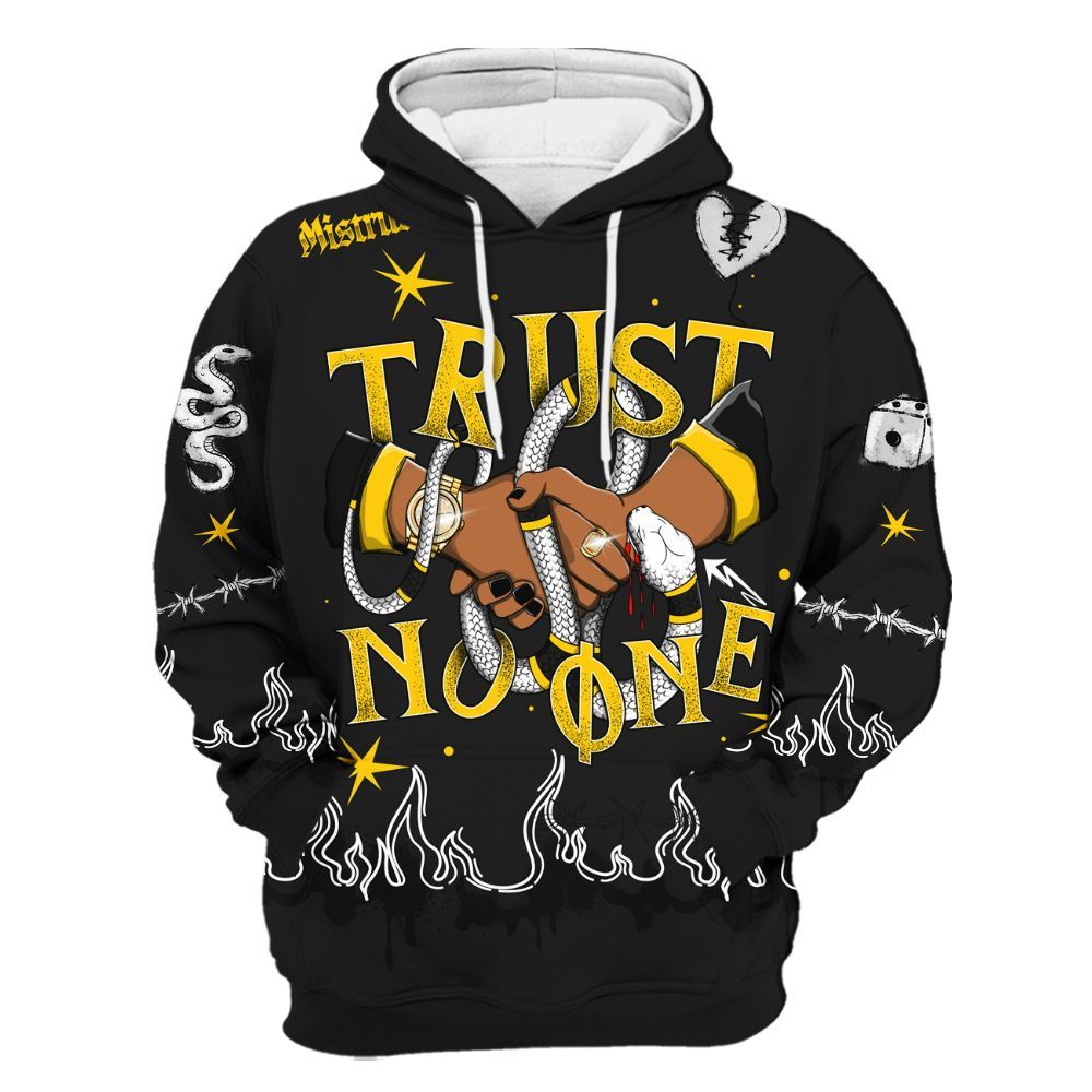 Hoodie To Match Corteiz Air Max 95 Tour Yellow - Trust No One Snake-Bite Doodle Crayon All Over Print