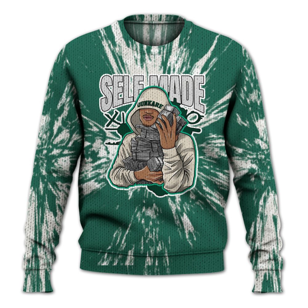 Knitted Sweater To Match Oxidized Green 4s - Selfmade Lux