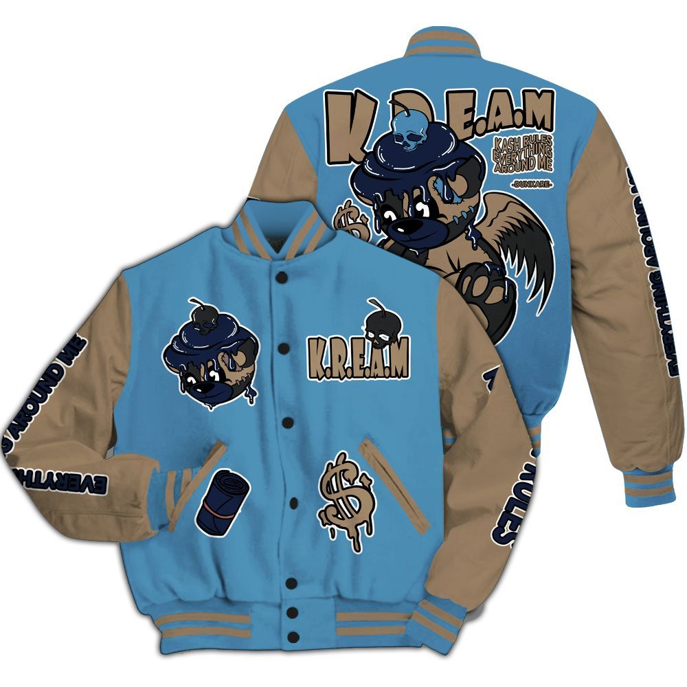 Varsity Jacket To Match Air Force 1 Stash - Loot Bear All Over Print