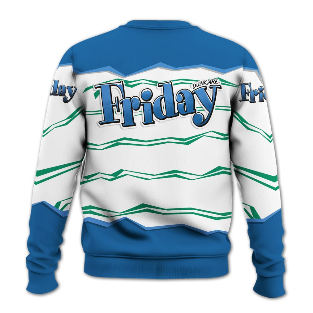 Sweatshirt To Match 95 Big Bubble Slate - Friday Movie 90s TV All Over Print