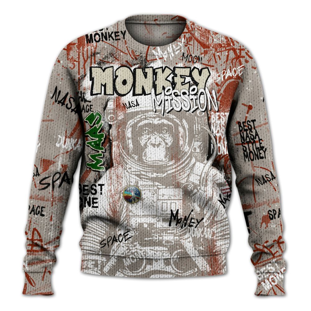 Knitted Sweater To Match El Grito 5s - Monkey Misson Space