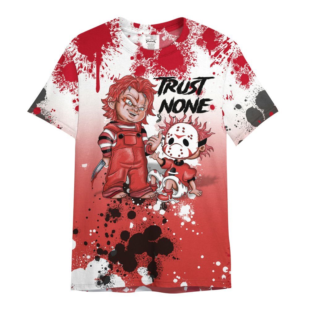 Shirt To Match Scoot Zeros ODD City - Trust No One Scary All Over Print
