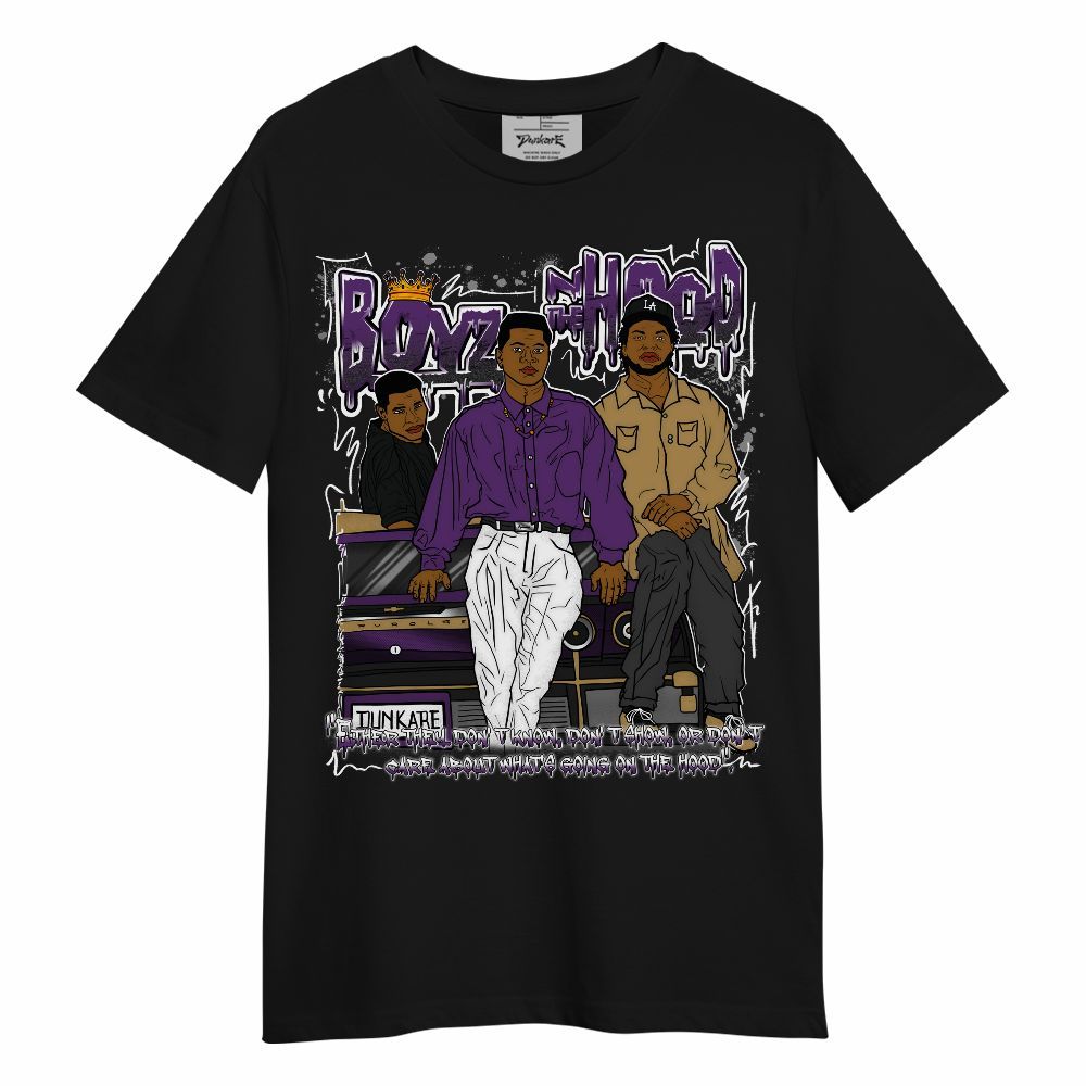 Shirt To Match Air Diamond Turf Ravens - BoyzZ The Hood 90s Graphic