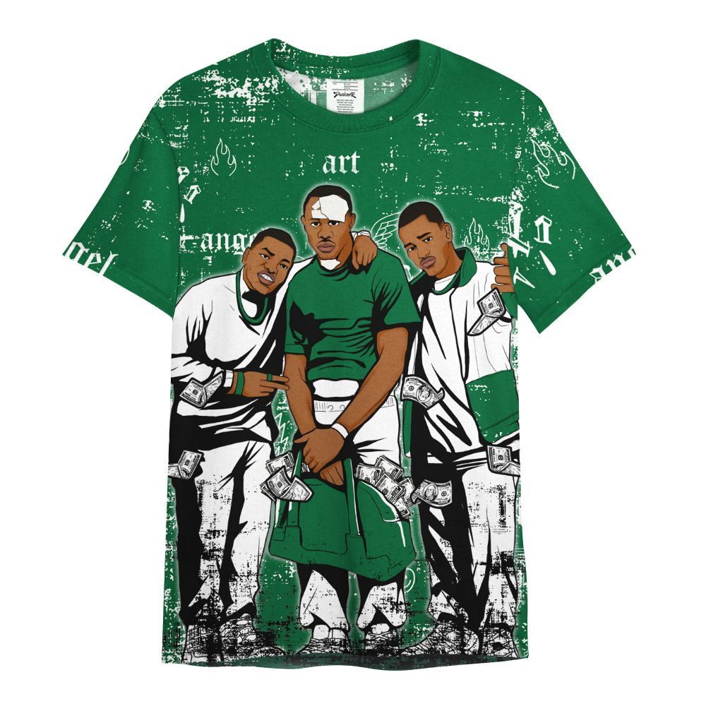 Shirt To Match Bucks 12s - Paid In Full Money All Over Print