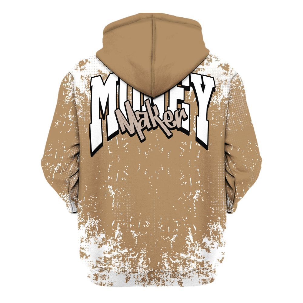 Hoodie To Match Kobe 4 Gold Medal - Move In Silence Money Street Retro All Over Print