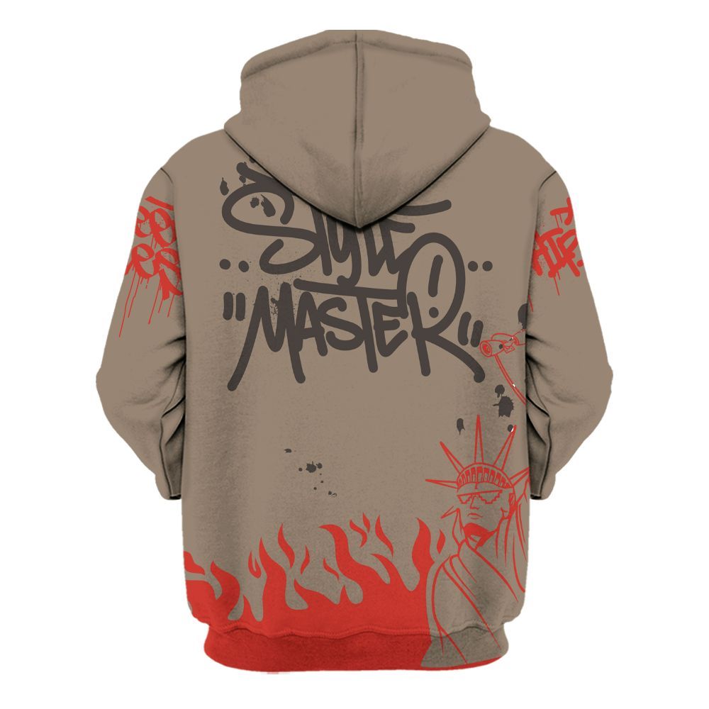 Hoodie To Match Air Max Rocky Distressed - Graphic Fck Around Find Out All Over Print