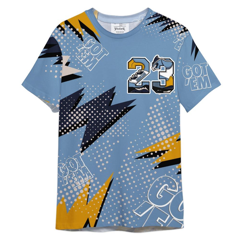 Shirt To Match High OG First In Flight 1s - Custom Name Number 23 5s Shirt Outfit 1405 HDT