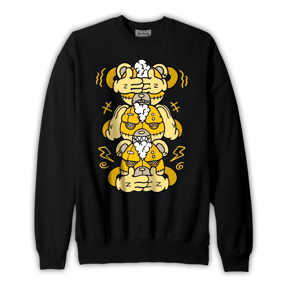 Sweatshirt To match Vivid Sulfur 4s Sweatshirt - Wisdom Hugz Graphic