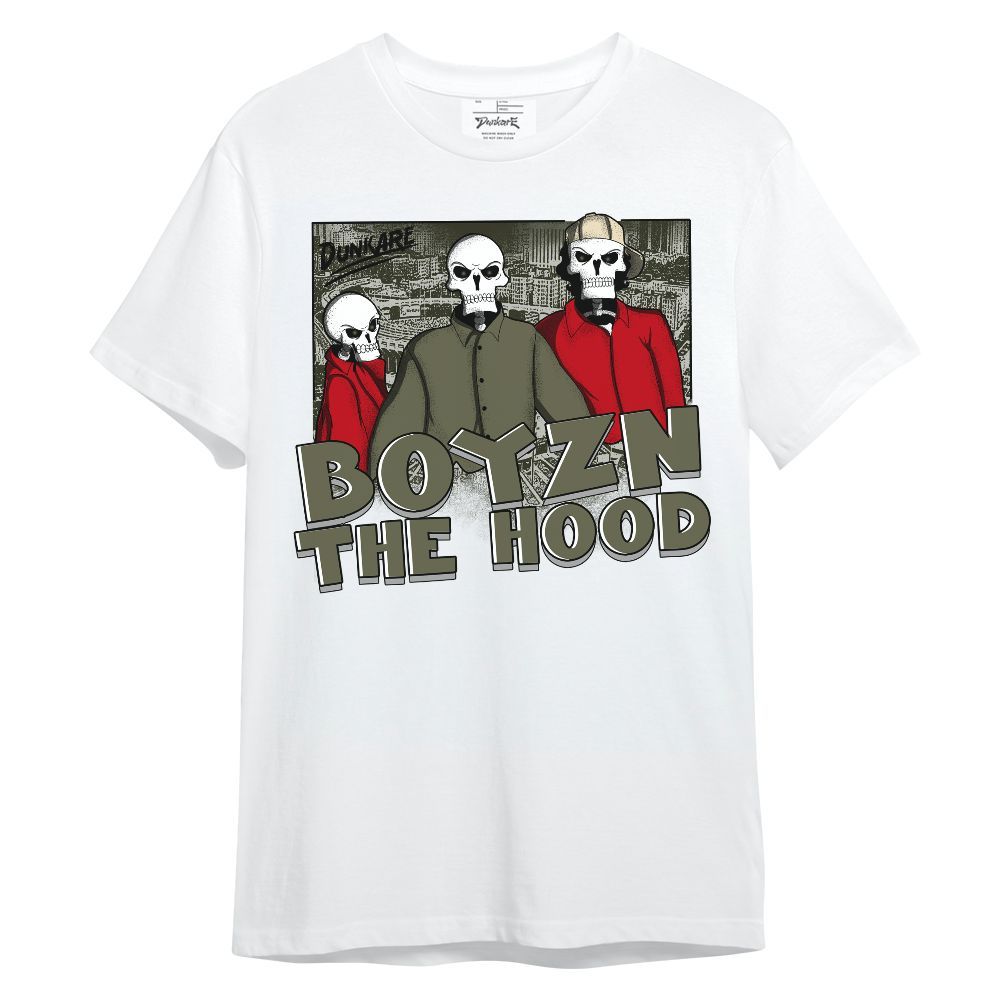 Shirt To Match Low OG Medium Olive 1s - Boyz N The Hood Skeleton Unisex Shirt