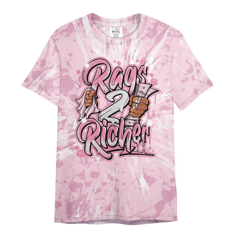 Shirt To Match Orchid 4s - Rag 2 Rich Graphic Luxury All Over Print