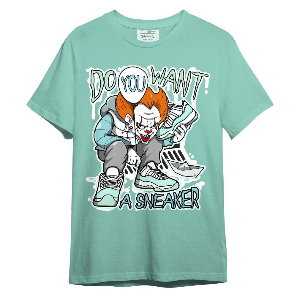 Shirt To Match Retro Low Igloo 11s - Clown Scary Sneakers Halloween Graphic