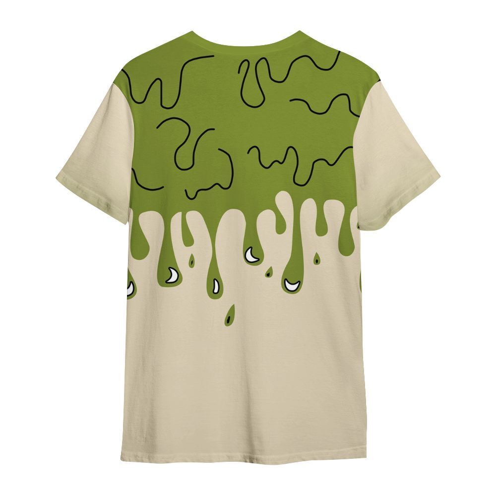 Shirt To Match SB Dunk Low Asparagus - Snake Trust No One Drip All Over Print