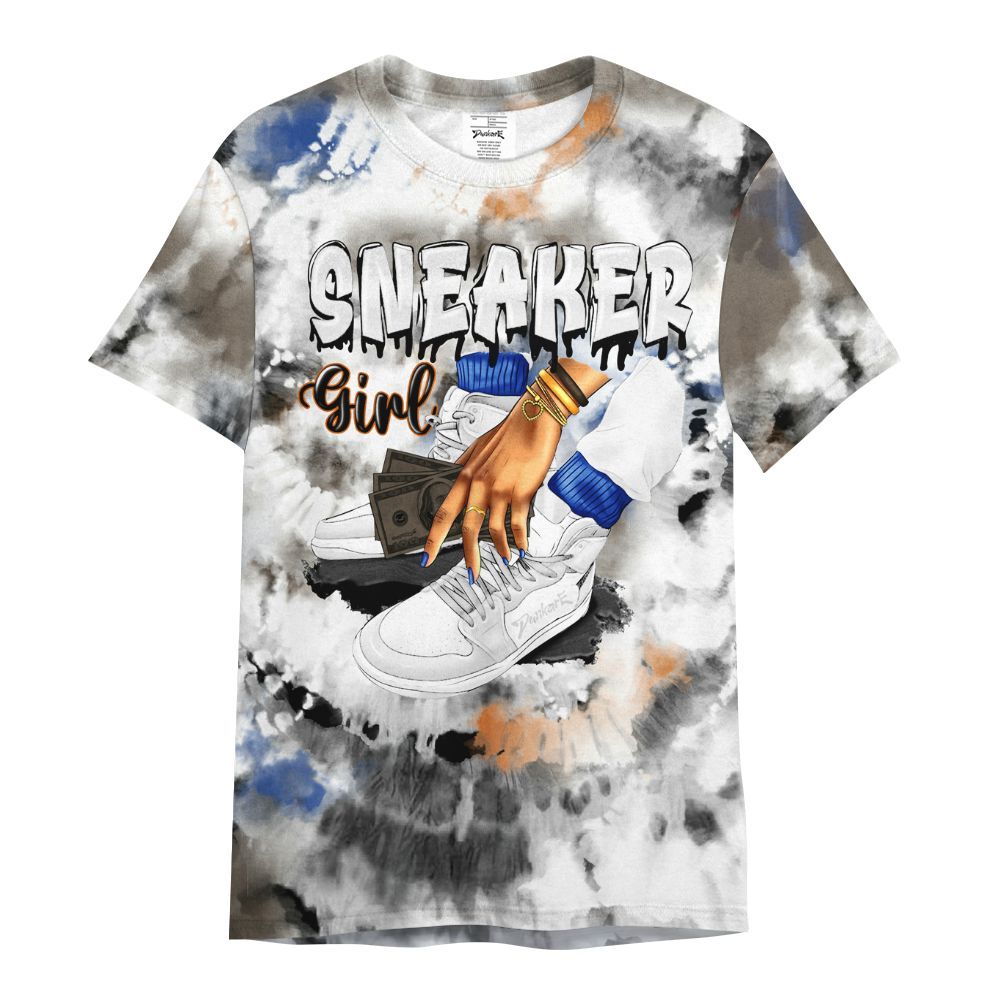 Shirt To Match Palermo GS League - SNEAKER Girl Money Drip Tie Dye All Over Print