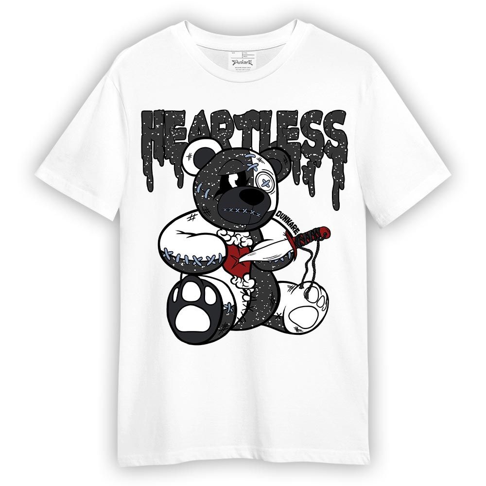 Shirt To Match Reverse Black White 6s - Heartless Bear Shirt Unisex