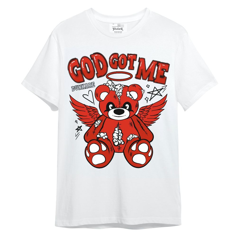 Shirt To Match Retro Cherry 11s - Gods Guides Me Bear Unisex Shirt