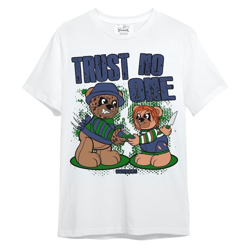 Shirt To Match Midnight Navy 13s - Trust No One Bear Unisex Shirt