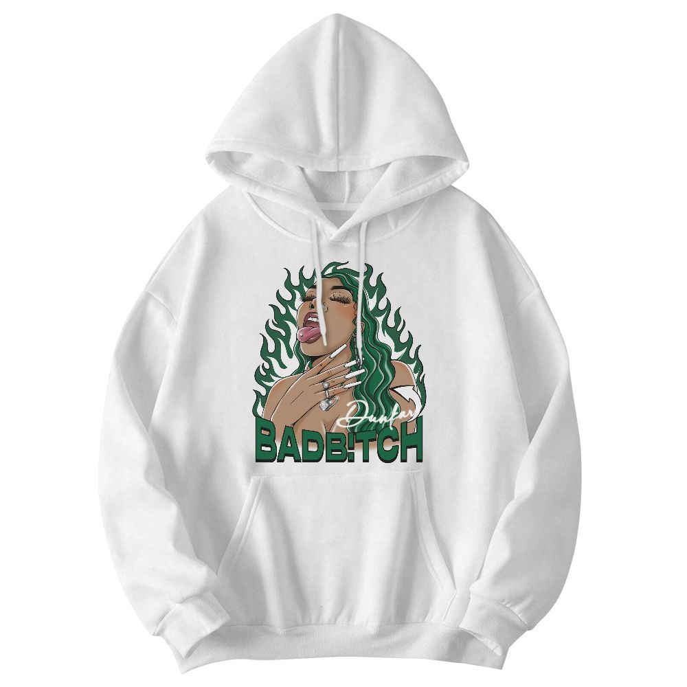 Sweatshirt To Match High Gorge Green 1s - Bad B!tch Graphic